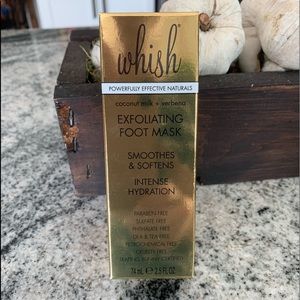 NEW Whish Exfoliating Foot Mask.